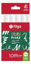 Tizas Escolares  Pinto Caja X 10 Un...