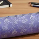 Cartuchera Canopla Tubo Stitch Mooving Azul Claro Stitch