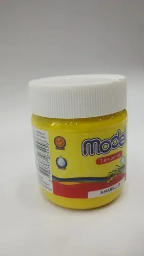 Témpera Model De 250 Gramos En Amarillo Amarillo