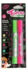 Tempera Solida Lapiz X2u Color Rosa Y Verde Fluo Sifap Fluo