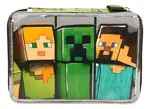 Cartuchera Canopla 1 Piso Minecraft Creeper Amigos Accesorio Verde Minecraft Creeper Y Amigos