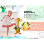 Juguete de Pato Bailarín Gadnic Peluche Luminoso