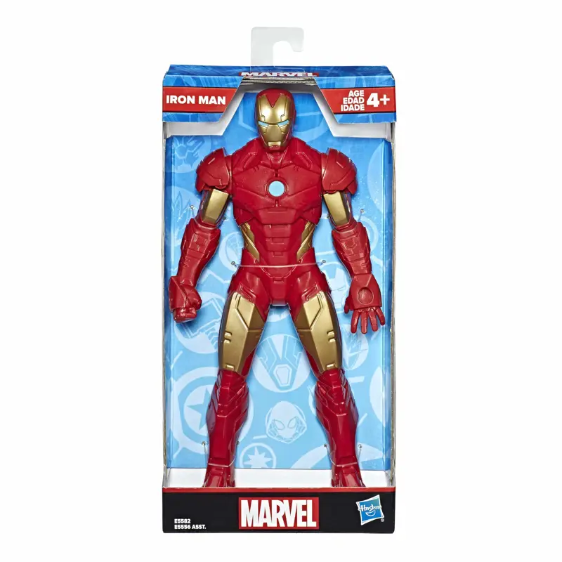 Figura de acción Hasbro Marvel Iron Man a escala de 9.5 pulgadas
