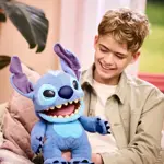 Peluche ¡GUAU! Stuff Real FX Disney Stitch de Lilo & Stitc