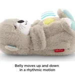 Peluche para bebés, Fisher-Price, nutria con sonido y luces