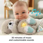 Peluche para bebés, Fisher-Price, nutria con sonido y luces