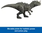 Figura de acción Mattel Jurassic World Ceratosaurus con luz y sonido
