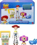 Mattel Toy Story 5 Jessie y equipo Doble A, figuras de 7"