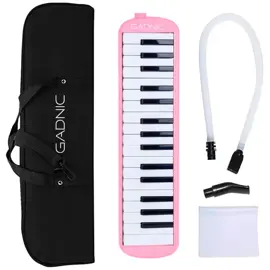 Flauta Melódica Rosa  Piano 32 Tecl...