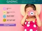 Cámara de Fotos Gadnic CK32 Digital Para Niños Función Resistente a Golpes
