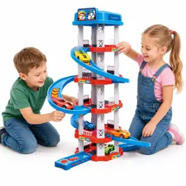 Pista De Autos Infantil  Torre Con ...