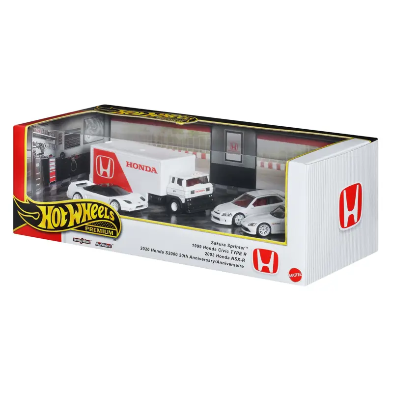 Set de Autos de Juguete Mattel Hot Wheels Honda Type R para Coleccionistas