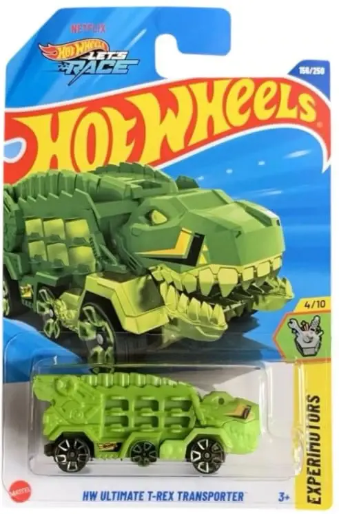 Auto Diecast Mattel Hot Wheels Transportador Ultimate T Rex