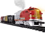 Set de Tren de Juguete Lionel Santa Fe a Pilas O Gauge con Control Remoto