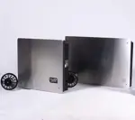 Calefactor a Gas Natural  Tiro Balanceado 4000 kcal Frente Acero Inoxidable