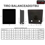 Calefactor Calden 3000 kcal Frente Negro Gas Natural Tiro Balanceado U