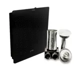Calefactor Smart IOT a Gas Envasado  Tiro Balanceado U 2000 kcal Frente Negro