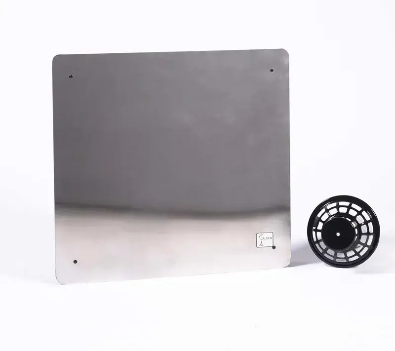 Calefactor Smart IOT a Gas Natural Tiro Balanceado U 2000 kcal Frente Acero Inoxidable