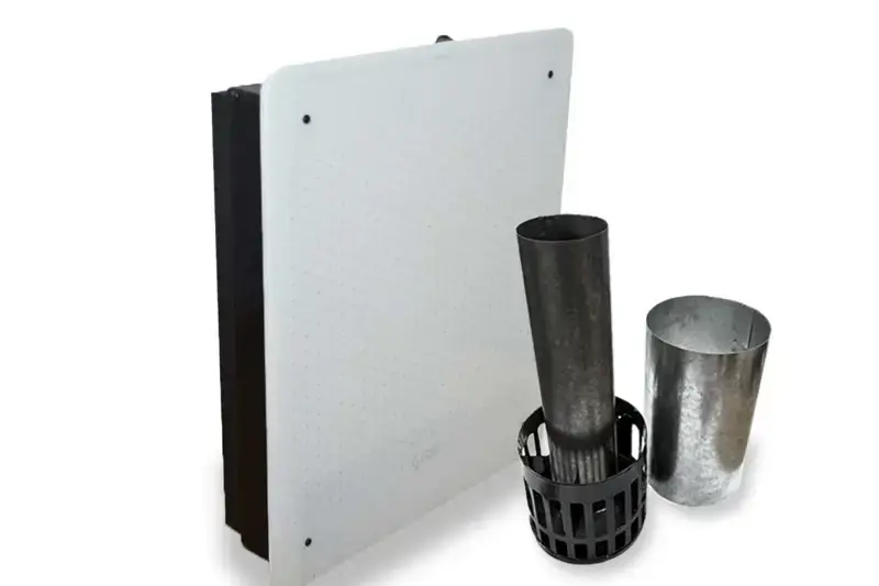 Calefactor Smart IOT a Gas Natural Tiro Balanceado U 2000 kcal Frente Blanco