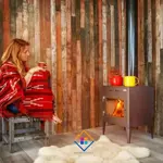 Salamandra Estufa Ñuke Multi Eco 10000 Kal Hasta 110 M2