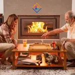 Calefactor Estufa Ñuke Cedro 120 Para Embutir 28000 Kcal