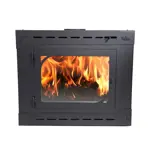 Calefactor Estufa de embutir Ñuke a leña Nogal 60