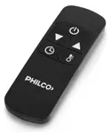 Calefactor infrarrojo pared 91PBSV2022P 2000W Exterior PHILCO