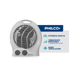 Caloventor Phcf20a1p 2000W 2 Niv