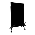 Calefactor Calden Electrico 2000W Frente Negro Movil