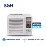 Aire Acondicionado Ventana Frío BGH 4500 Fg BC52WFAW