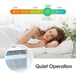 Aire acondicionado para ventanas LG, 6000 BTU, enfría 250 m² con mando a distancia