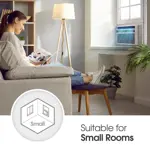 Aire acondicionado para ventanas LG, 6000 BTU, enfría 250 m² con mando a distancia