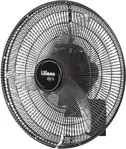 Ventilador de Pared VWOC20 - 20" 90W 3 vel. 3 aspas Silencioso Negro