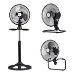 Ventilador Kanjihome 3 En 1 65w 3 Velocidades Kjh-fh506 25.4 cm Gris Metal Negro