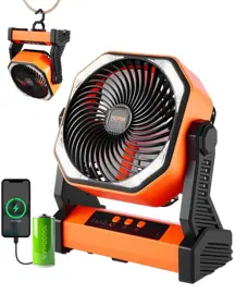 Ventilador De Camping  De 8 Pulgada...