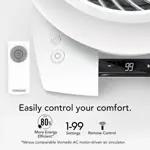 Ventilador circulador de aire Vornado 5303DC Energy Smart Medium White