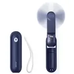 Ventilador de mano JISULIFE portátil mini recargable con banco de energía