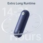 Ventilador de mano JISULIFE portátil mini recargable con banco de energía