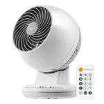 Ventilador IRIS USA WOOZOO Oscillating Vortex 7 en 1 con mando a distancia blanco