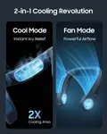 Aire acondicionado Neck Fan HIGO CoolMaster Ultra Neck, gris