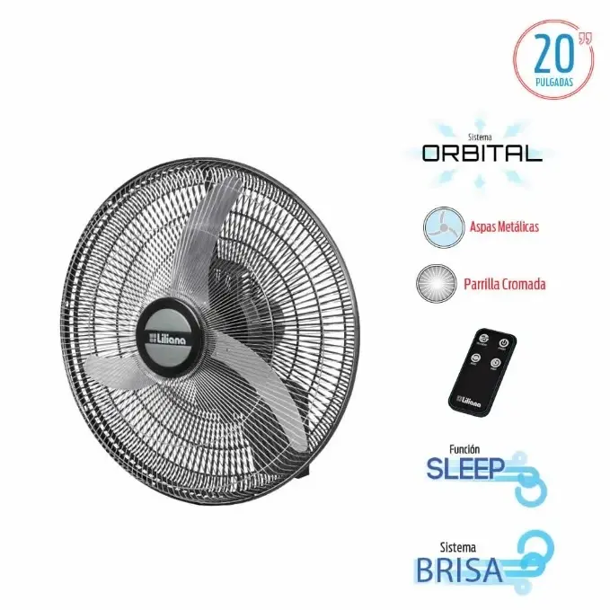VENTILADOR DE PARED 20LILIANA