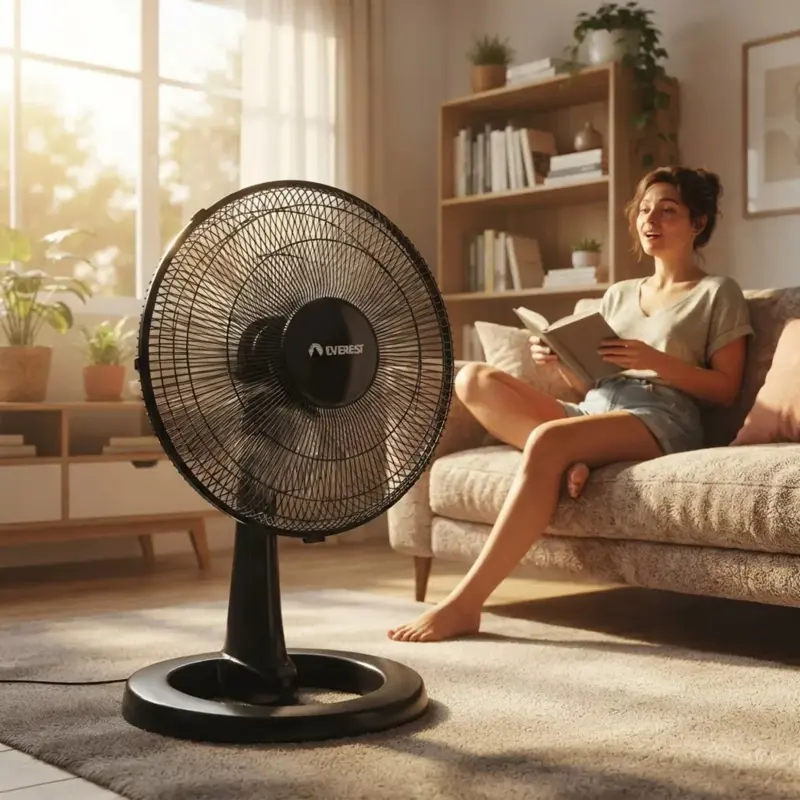 Ventilador Turbo 16 Everest Tr16 50w 3 Velocidades