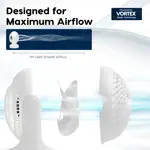 Ventilador Escritorio IRIS USA WOOZOO Mediano Oscilante