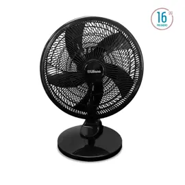 Ventilador De Mesa  Negro 16