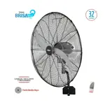 ventilador de pared liliana vwit32 32 2 aspas de metal negro