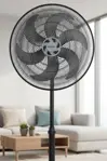 Ventilador de Pie 94VP3853VP - 18" 135W 3 vel. 6 aspas Oscilante Inclinable