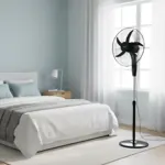 Ventilador de Pie 20B1AE1 - 20" 85W 3 vel. 5 aspas Aspas plásticas Oscilante