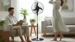Ventilador de Pie VPRN20 - 20" 90W 3 vel. Aspas plásticas Oscilante