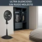 Ventilador Rowenta 18  Silence Force 2 En 1 45.72 Cm 50 Negro Plástico 6