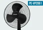 Ventilador Peabody 3 Palas Plástico 20" Diámetro 220V 60W